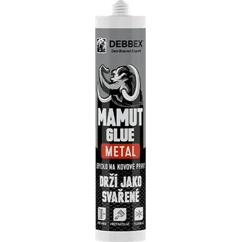 Průmyslové lepidlo DEN BRAVEN Mamut Glue METAL 290ml kovově šedá
