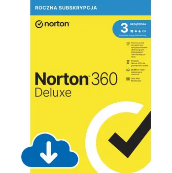 Antivir Norton 360 Deluxe pro 3 zařízení na 36 měsíců (21441561)