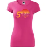 DOBRÝ TRIKO Dámské tričko 50 let myslivost Velikost: L, Barva: Purpurová