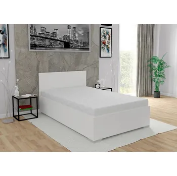 Postel Nabytekmorava Postel s úložným prostorem Kongo 2 120x200 cm barva lamina: Bílá 113
