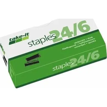 Spona do sešívačky Drátky do sešívaček TAKE-IT 24/6 - 1000 ks