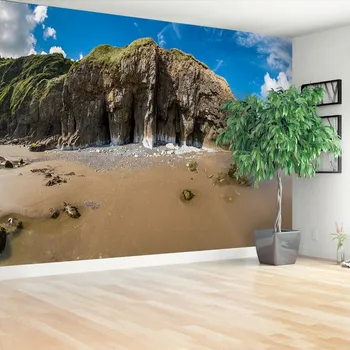 Fototapeta Fototapeta Pláž Walesu 104x70