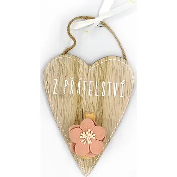 Obraz Nekupto Dřevěná cedulka s kolíčkem Z přátelství