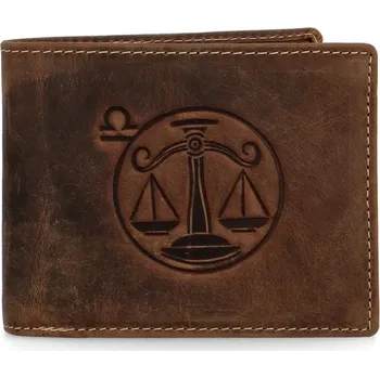 Peněženka Pánská kožená peněženka hnědá - Diviley Steig Váhy hnědá