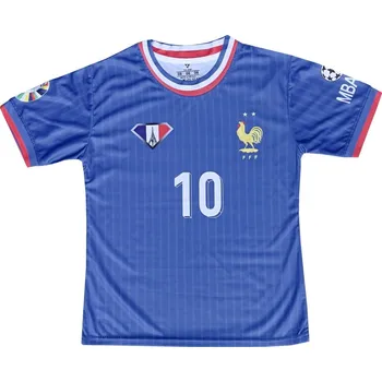 Fotbal Numberoplus Dětské fotbalové tričko Francie zápasový venkovní - Mbappe 10 Velikost: 9-let.(vel.128)