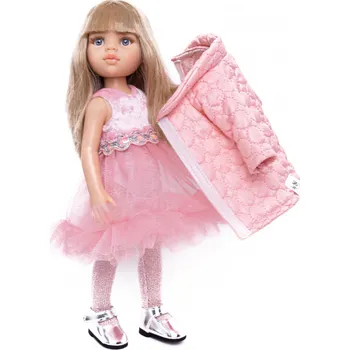 Doplněk pro panenku Kabátek pro panenku Paola Reina a Minikane 32 cm By Loli - Jacket Chic - Glitter