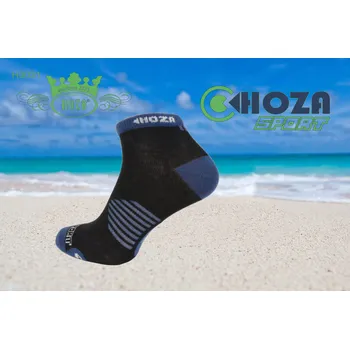 Pánské ponožky Hoza H3031-kotníčkové proti plísni a zápachu od 99kč - H3031 Barva: černo-modrá, Velikost: 43-46