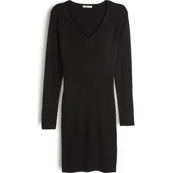 Dámské oblečení GATE Obtažené pletené šaty 34 624-1879/89