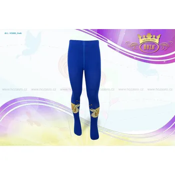 Hoza Dětské punčochové kalhoty - šnek - H5000-n7 Barva: tmavá modrá, Velikost: 80-86 cm / 6-12 měsíců