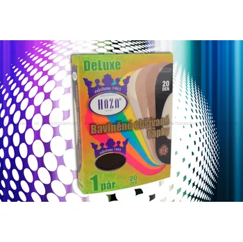 Dámské ponožky Dámské ťapky bavlněné HOZA - 1 pár - S03 Barva: černá, Velikost: 25-27