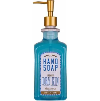 Koupelová kosmetika MÝDLO na ruce 530 ml MEN CLASSICS v lahvičce na gin s pumpičkou ACCENTRA