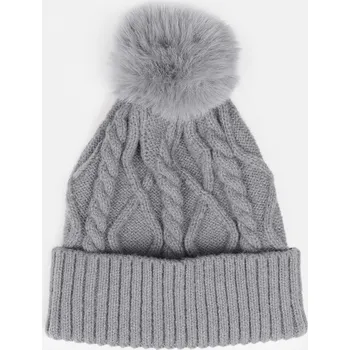 Čepice GATE Pletená čepice s bambulí uni 624-1805/823