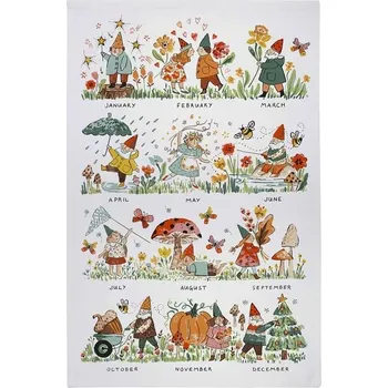 Utěrka Kuchyňská utěrka Gnome 4 Holidays modrá