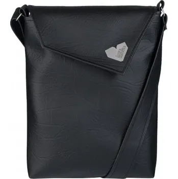 Kabelka Dámská kabelka Dafné - Černá struktura | Koženková dámská kabelka | česká výroba