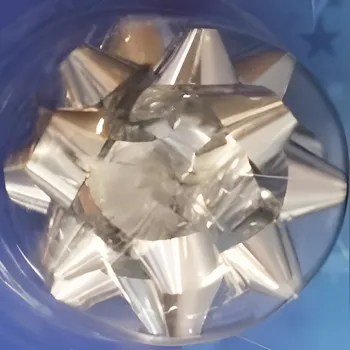 Stuha Folat Stuha plastová SVÍTÍCÍ stříbrná