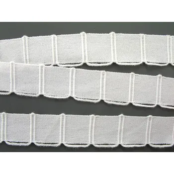 Povlečení Cíchovka - bílá - šířka 1,8 cm