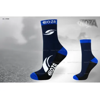 Dětské ponožky HOZA THERMO Froté - Sport 2v1 - H7008 Barva: Modrá, Velikost: 19-22