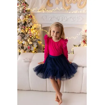 Stylová dívčí blůzka Lily Grey v růžové barvě 140 / 10 let