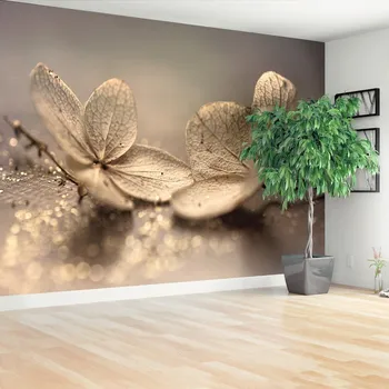 Fototapeta Fototapeta Béžová hortenzie 104x70