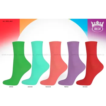Hoza Dětské ponožky s elastanem - barevný mix - H035-D Barva: Balíček 1, Velikost: 23-26