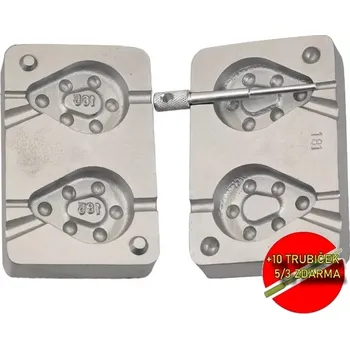 Forma na odlévání FORMA NA OLOVA GRIPPA 165-185G+10 TRUBIČEK 5/3 GRÁTIS