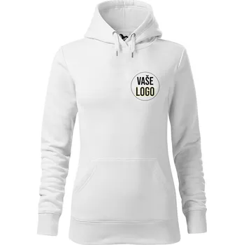 Dámská mikina DOBRÝ TRIKO Dámská firemní mikina s logem Velikost dámské mikiny: M, Barva: Bílá