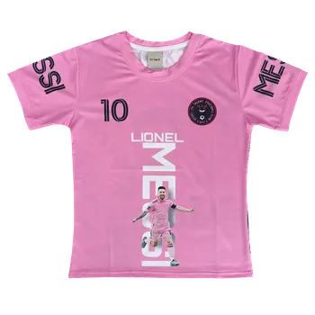 Fotbal Numberoplus Dětský fotbalový dres - Lionel Messi 10 Pink Velikost: 8-let.(vel.122)