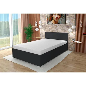 Postel Nabytekmorava Postel s úložným prostorem Kongo 2 140x200 cm barva lamina: Antracit