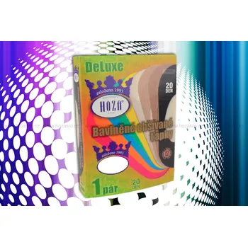 Dámské ponožky Dámské ťapky bavlněné HOZA - 1 pár - S03 Barva: Bílá, Velikost: 25-27