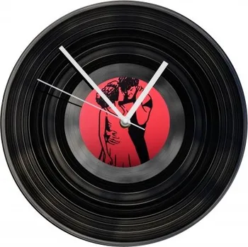 Hodiny Hodiny z vinylových desek - Hříšný tanec