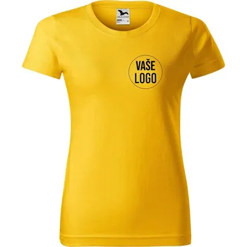 Dámské tričko DOBRÝ TRIKO Dámské firemní tričko s vaším logem Barva: Žlutá, Velikost: L