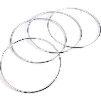 Lapač snů Kruh na lapač snů nikl - 15cm