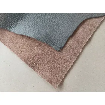 Vložka do bot Kůže pro rozměr 26x30cm - č.17 - hnědá (Čalounická kůže na stélky)