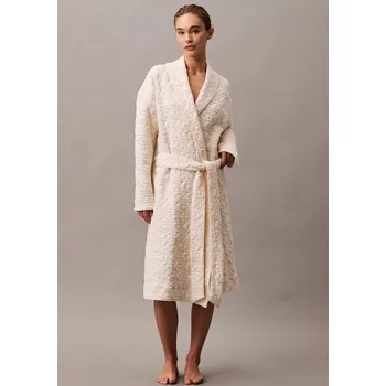 Dámský župan Dámský župan Calvin Klein QS7316 M/L Smetanová