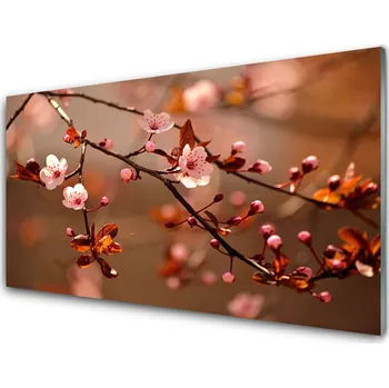 Obraz Obraz na skle Květina Zahrady Do Pokoje 120x60 cm 2 Přívěsky