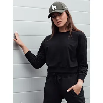 Dámská mikina Dámská mikina klasická CASUALVIBE BY1297 Barva: Černá, Velikost: XL