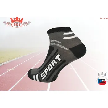 Hoza Kotníčkové ponožky od 89kč - H3032 Barva: antracit bílá, Velikost: 43-46