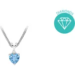 JVD Dámský stříbrný briliantový přívěsek BRILIANT SVLP0509SH8M400