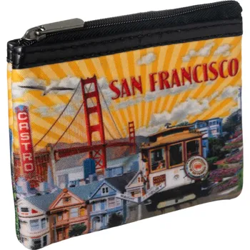 Ledvinka Barevné pouzdro na klíče s kroužkem/zámkem na klíče Barva: oranžová || vícebarevný