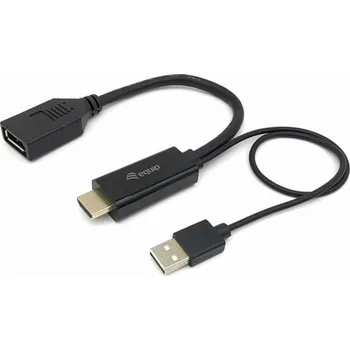 Redukce AV adaptér HDMI adaptér Displayport St/Bu 0,15m 4K/60Hz sw