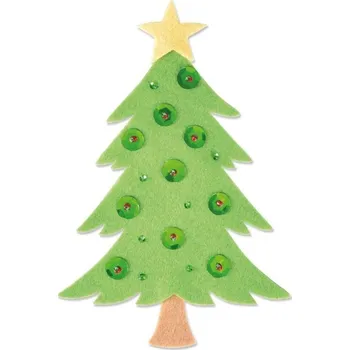 Řezačka papíru Sizzix Vánoční stromek - vyřezávací šablona Bigz