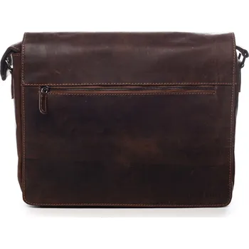 Pánská kožená taška hnědá - Greenwood Manifico hnědá
