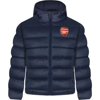 Chlapecká bunda Dětská zimní bunda Arsenal FC Quilted Navy