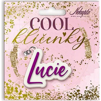 Nekupto Dárková klíčenka se jménem Lucie