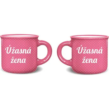 Nekupto Hrnek s potiskem Úžasná žena Mini