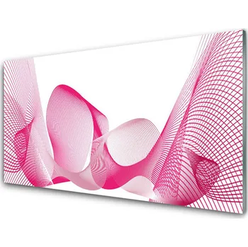 Obraz Obraz na skle Abstrakce Čáry Vlny Umění 100x50 cm 2 Přívěsky