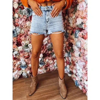 Dámské kraťasy Dámské kraťasy džínové PALOMA PARADISE SY0309z Barva: Světle Modrá, Velikost: S