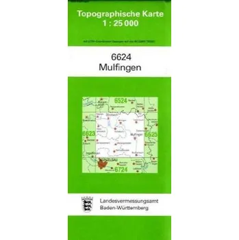 Topographische Karte Baden-Württemberg Mulfingen
