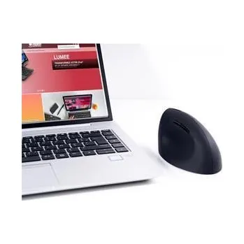 Myš Myš "Ergo Next", černá, vertikální, bezdrátová, optická, USB, URBAN FACTORY EMR20UF-N