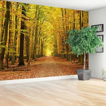 Fototapeta Fototapeta Podzimní alej 104x70